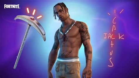 Experience Epic Gaming Thrill with the Legendary Return of Travis Scott's Fortnite Skin - Unleash Victory in Style!