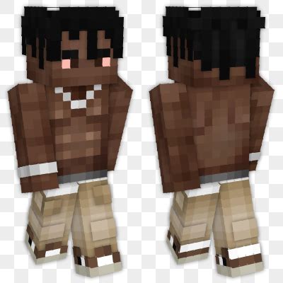 Unleash Stylish Vibes with Travis Scott Minecraft Skin