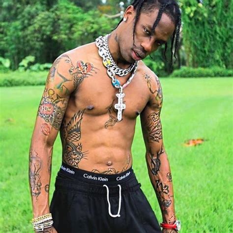 Travis Scott Tattoos
