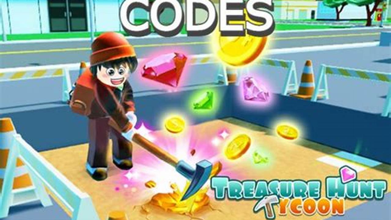 Treasure Hunt Codes Roblox 2024