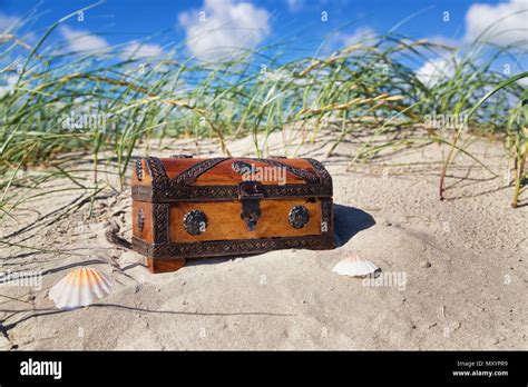 Treasure Chest on Beach