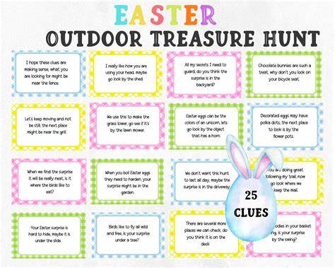 Treasure Hunt Easter