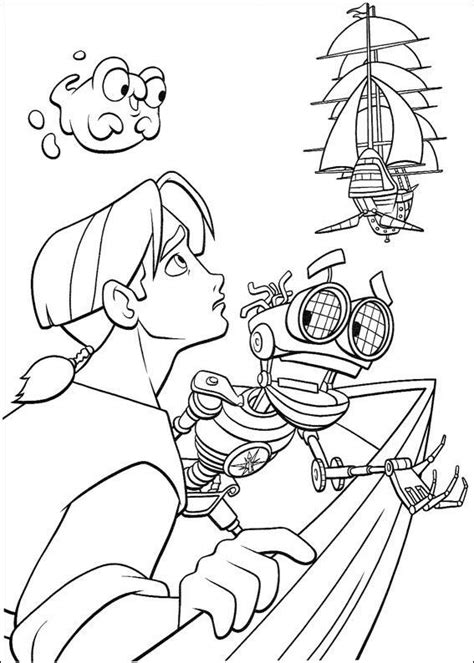 Treasure Planet Coloring Pages