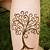 Tree Henna Tattoo Designs