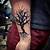 Tree With Roots Tattoo