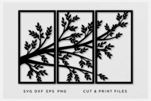 Download Tree, Room Divider, Panel Silhouette