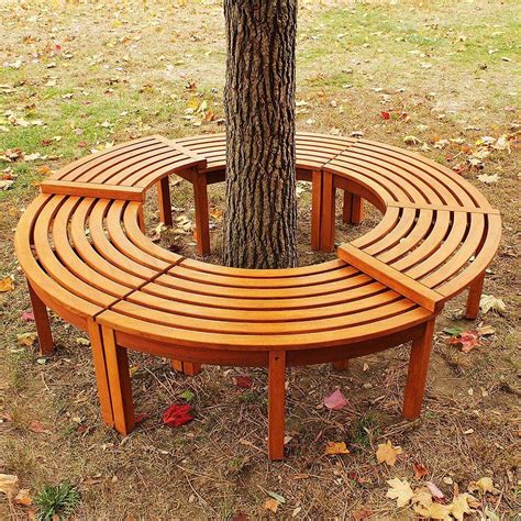 The Miramar Tree Benches, Built to Last Decades Forever