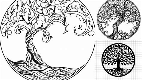 Discover the Enchanting Aura of Tree of Life Mandala with Free SVG - A Harmonious Blend of Nature and Spiritualism!