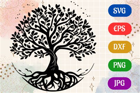 Discover the Magic of Tree of Life SVG Vector – A Fusion of Nature and Art!