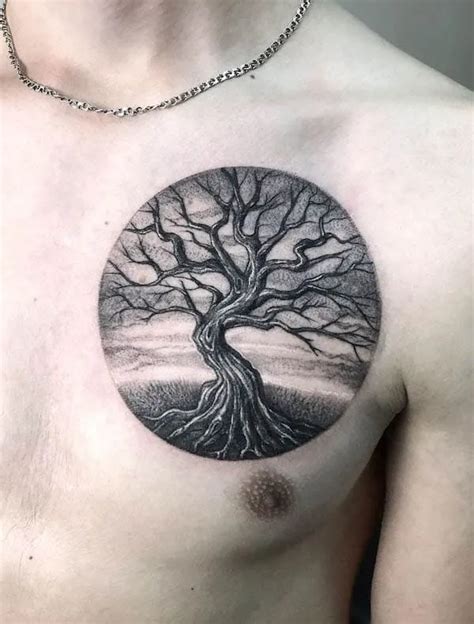 Tree Of Life Tattoo Men