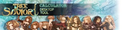 Tree Of Savior Exp Calculator