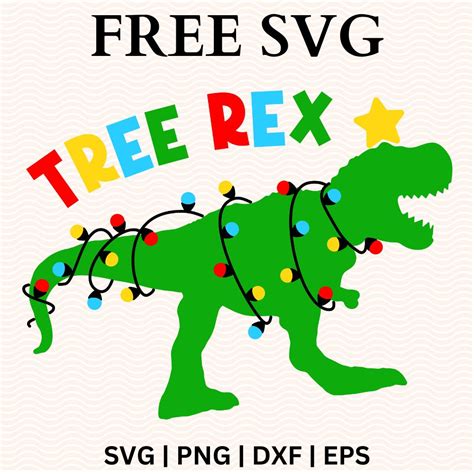 Unleash the Power of Nature with Free Tree Rex SVG - Spruce Up Your Designs with this Majestic Masterpiece!