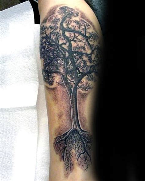 Tree Roots Tattoo