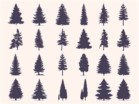 Download Tree Silhouettes For Crafts