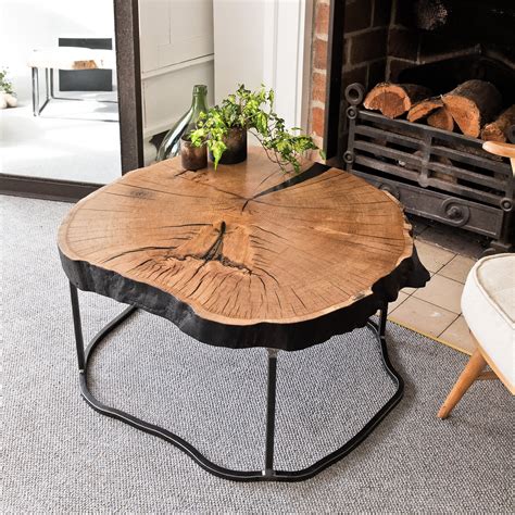 Amazing Tree Trunk Coffee Table Accent Tables Decoratorist 150088