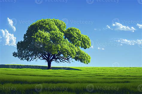 Tree in a field