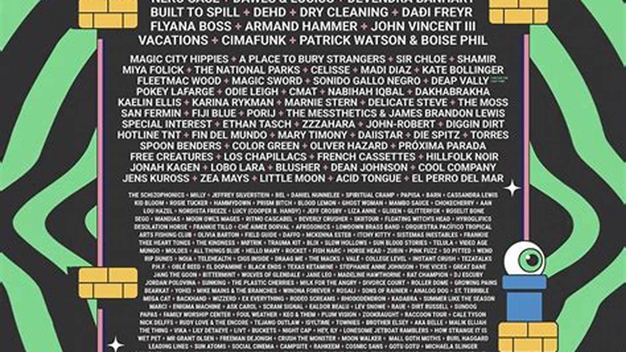 Treefort 2024 Lineup