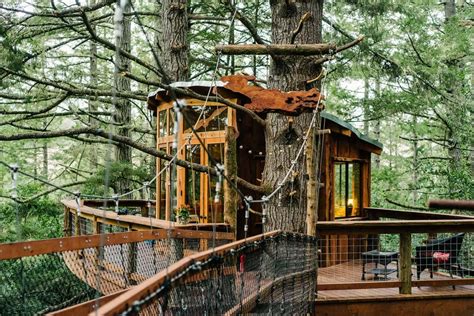 Embark on an Enchanting Eco Adventure: Discover Exquisite Treehouse Camping Near Me