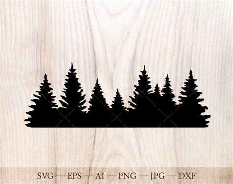Unleashing the Nature's Charm with Treeline SVG: Elevate Your Design Game!
