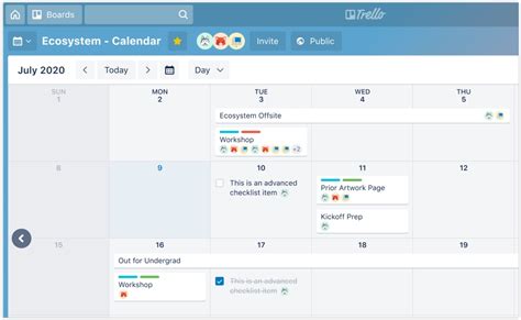 Trello And Google Calendar