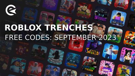 Trenches Codes - Roblox - June 2023 -