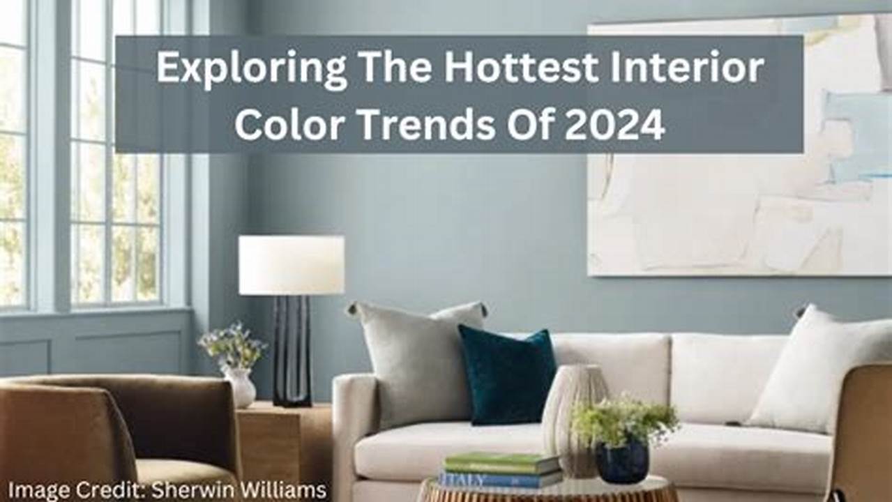 Trending Interior Paint Colors 2024