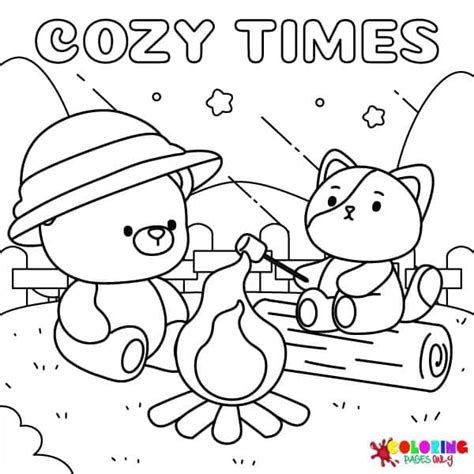 Trending Themes in Cute Coloring Pages
