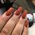 Trendsetters of Fall: Stay Fashion-Forward with Captivating Burnt Orange Nails