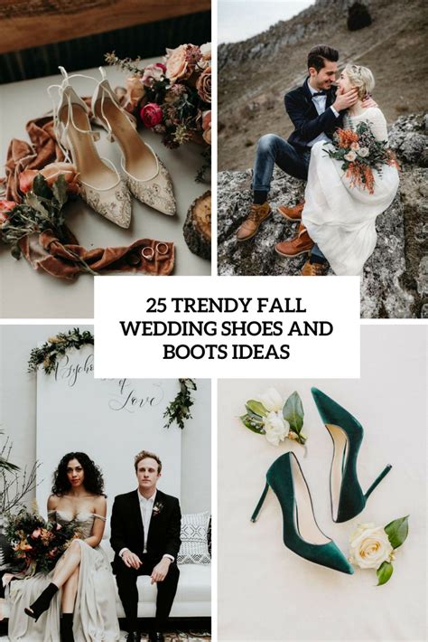 Trendy Fall Wedding Shoes