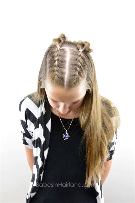 Trendy French Braids