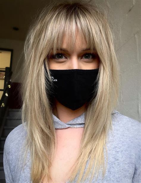 Trendy Shag With Wispy Bangs