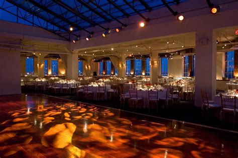 Trendy rooftop ballroom