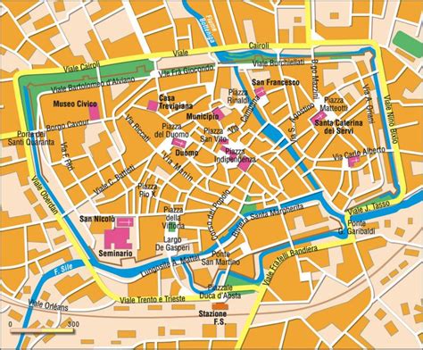 Treviso Hidden Places Map