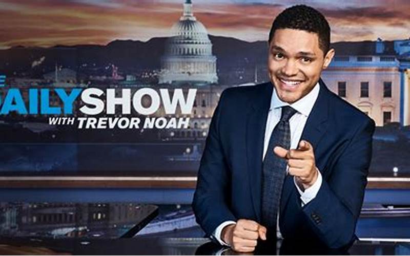 Trevor Noah On The Daily Show