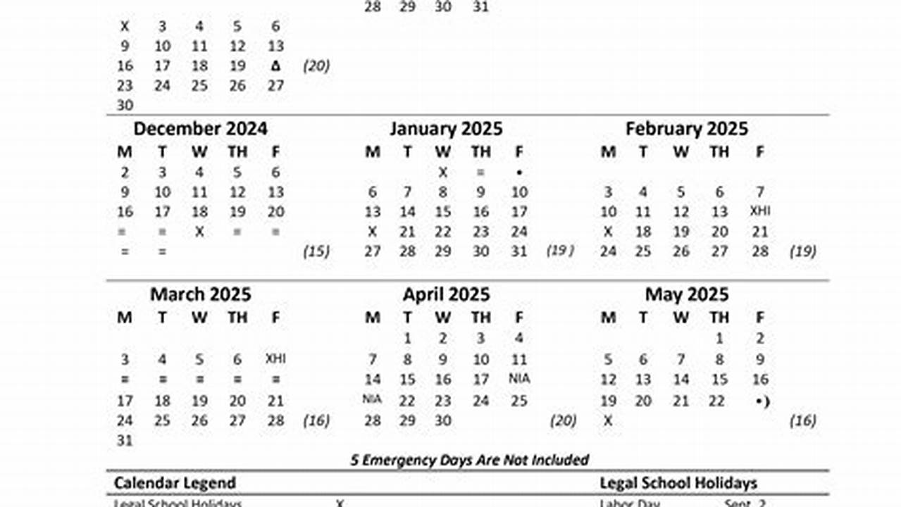 Tri C Calendar Spring 2025