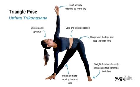 Triangle Pose Asana