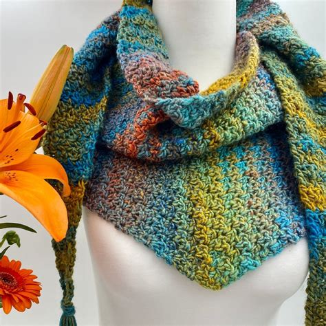 Triangle Scarf Crochet Pattern