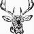 Tribal Deer Tattoos