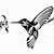 Tribal Hummingbird Tattoo Designs