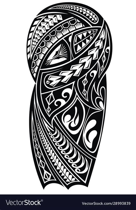 Tribal tattoo Royalty Free Vector Image VectorStock