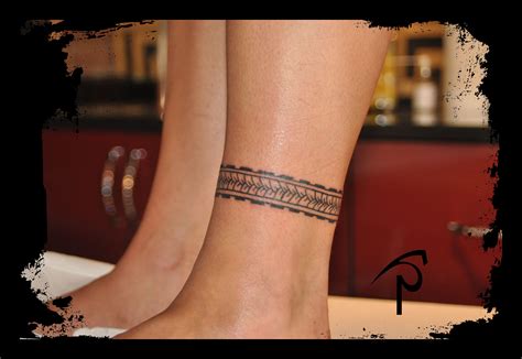 Ankle Bracelet Tattoos Designs, Ideas and Meaning