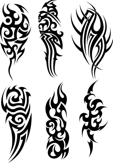 Polynesian black tribal arm tattoo Tribal arm tattoos