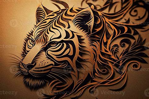 40 Tribal Tiger Tattoo Designs For Men Big Cat Ink Ideas