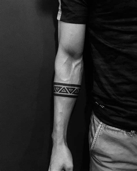 59 Outstanding Tribal Armband Tattoo Designs And Ideas By