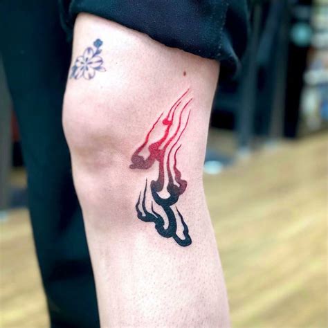 Tribal Fire Tattoo