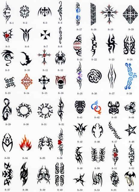 30 Traditional Tribal African Symbol Tattoos Designs