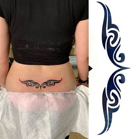 Tribal Tattoo Low Back