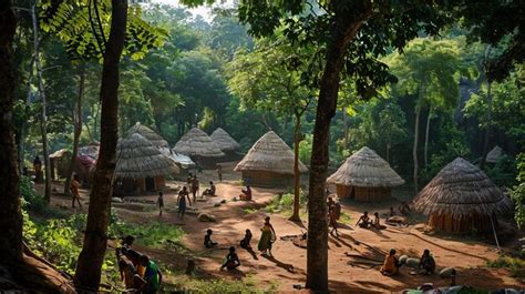 Tribal Village Life