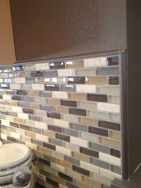 Trim Tile Backsplash