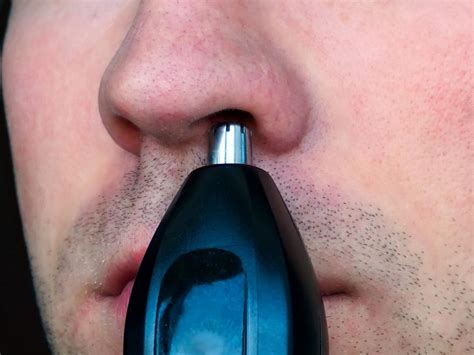 Trimming Nose Hair